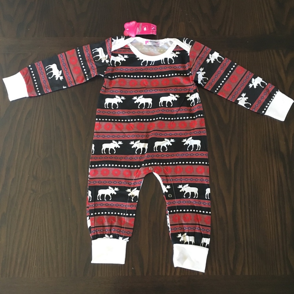 NWT 18M Moose Pajamas Boys or Girls